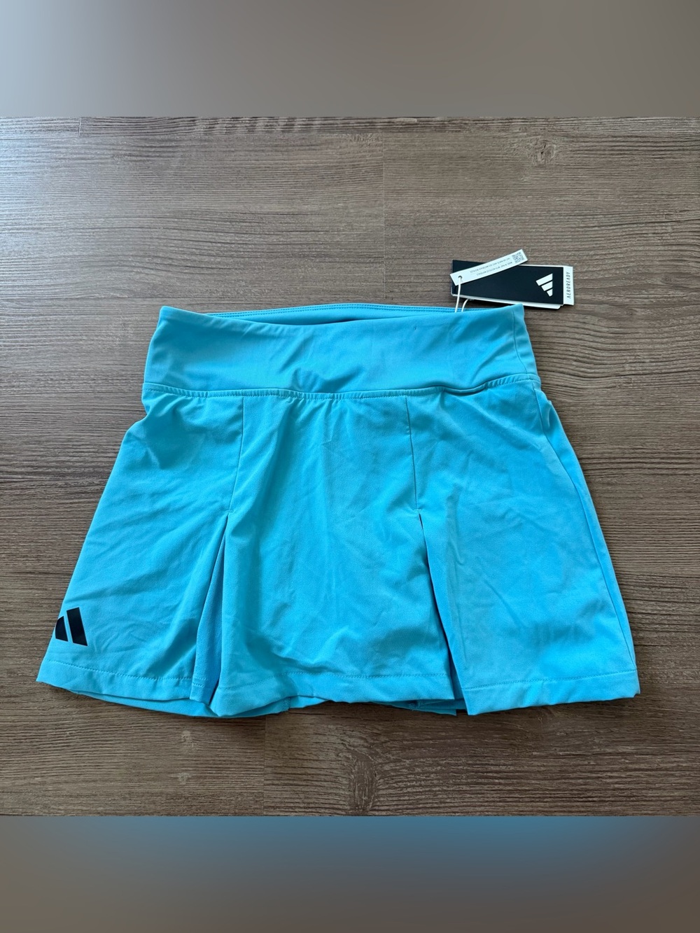 adidas Club Pleated Tennis Skort Blue Size S NWT